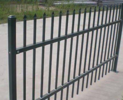 A型雙橫欄鋅鋼圍 A型雙橫欄鋅鋼圍